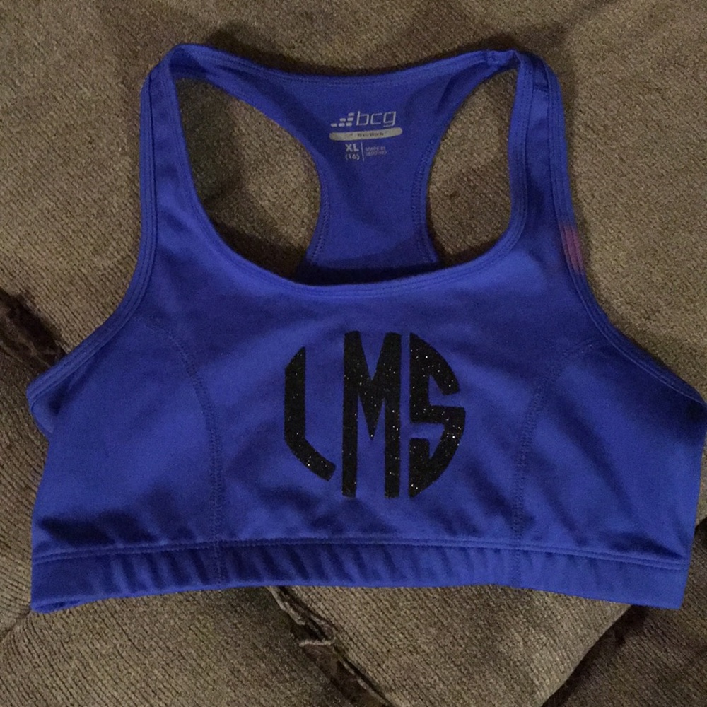 LMS sports bra blue